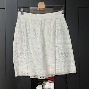White Lace Skirt